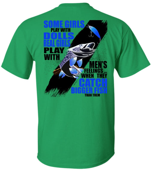 They Catch Bigger Fish T Shirt, I Love Fishing T Shirt