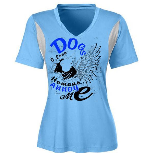 Dog I Love Humans Annoy Me T Shirt, I Love My Dog T Shirt, Awesome T-Shirts