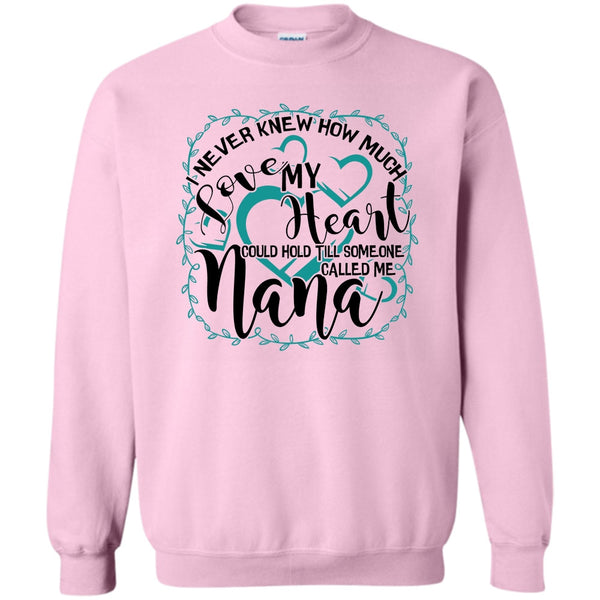 Gift For Nana T Shirt, How Much Love My Heart Sweatshirt
