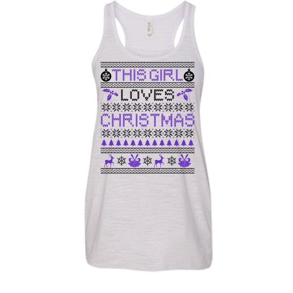 This Girl Loves Christmas T Shirt, Awesome Merry Christmas T Shirt, Awesome t-shirts