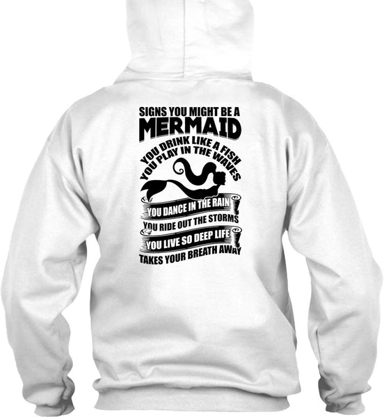 Signs You Might Be A Mermaid T Shirt, I Love Fishing T Shirt