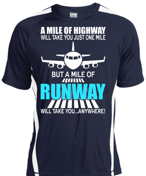 A Mile Of Highway T Shirt, Being A Pilot T Shirt, Cool Shirt
