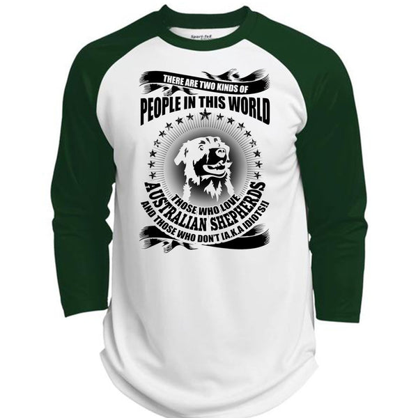 Love Australian Shepherds T Shirt, I Love Dog T Shirt, Awesome T-Shirts  (Polyester Game Baseball Jersey)