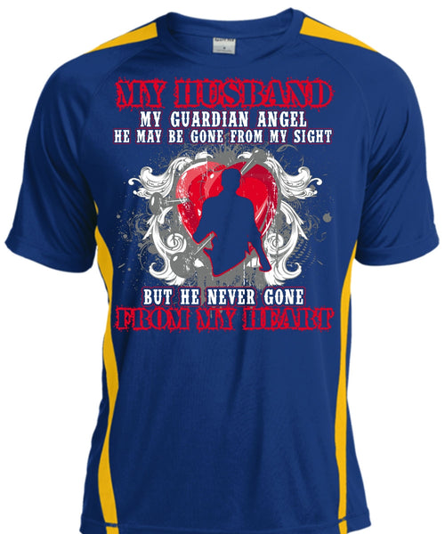 My Husband My Guardian Angel T Shirt, From My Heart T Shirt, Cool Shirt