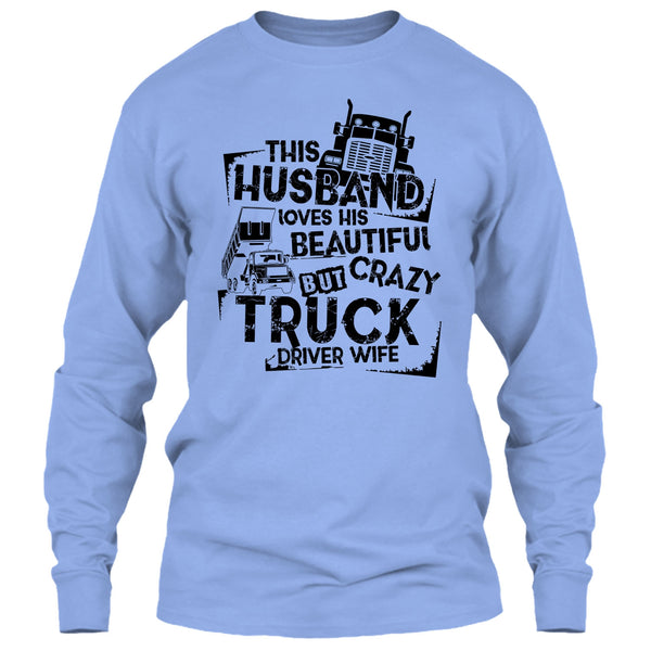 This Husband T Shirt, Coolest Trucker Husband T Shirt