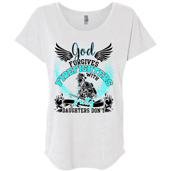 God Forgives Firefighters T Shirt, I Love Firefighter T Shirt, Awesome T-Shirts