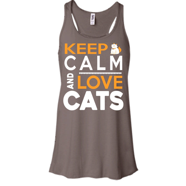 Keep Calm And Love Cat Shirt, Cool Cat Shirt