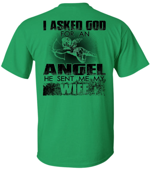 He Sent Me My Wife T Shirt, I Love Wife T Shirt