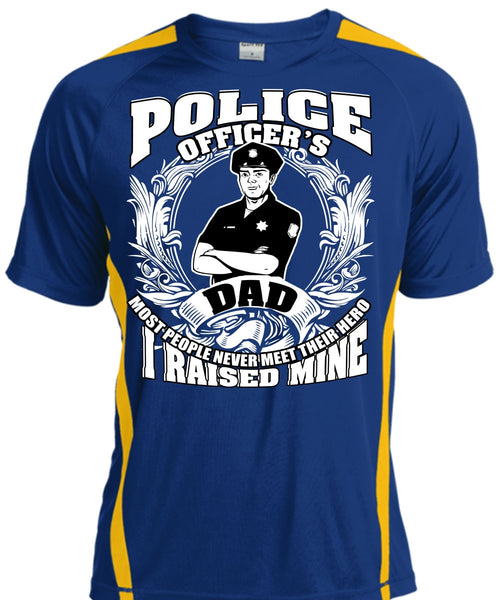 Police Officer's Dad T Shirt, Being A Police T Shirt, Cool Shirt