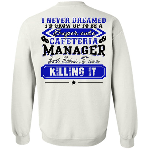 A black t-shirt with the shopify logo