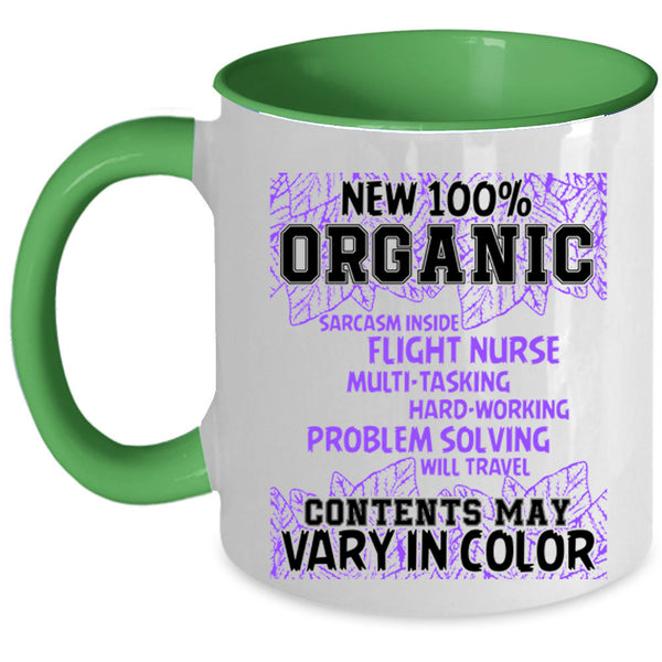 Hard Working Coffee Mug, Flight Nurse Accent Mug