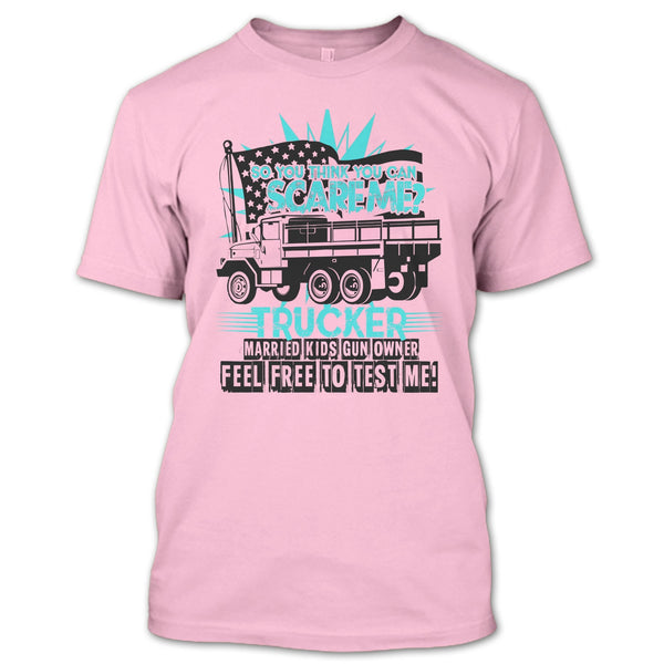 Trucker Married T Shirt, Coolest Trucker Ever T Shirt