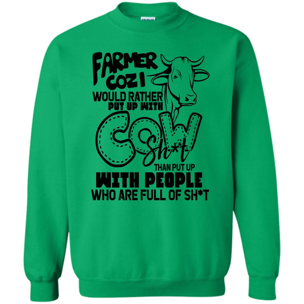 Coolest Farmer T Shirt, Farmer Cozi Sweatshirt