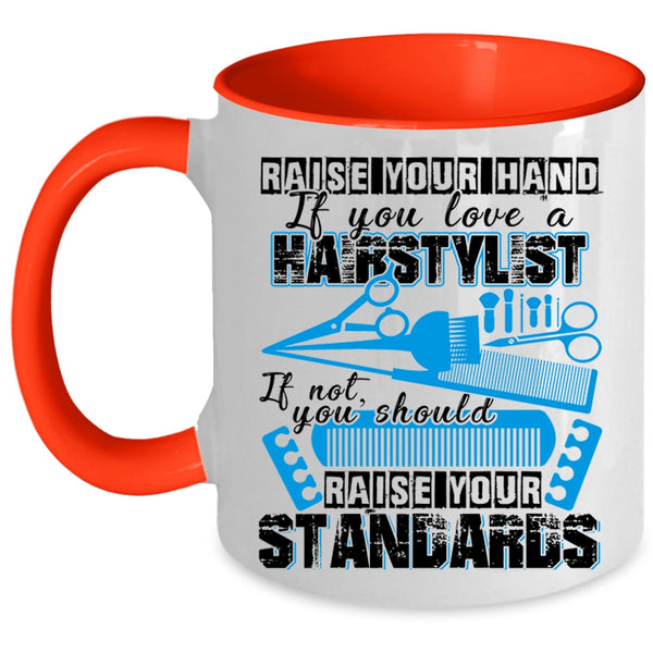 Awesome Hairstylist Coffee Mug, If You Love A Hairstylist Accent Mug