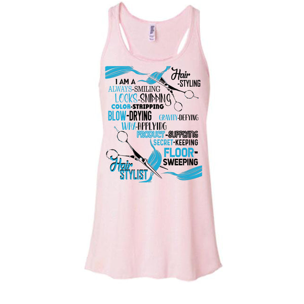 I'm A Hair-Styling T Shirt, Coolest Hair Stylist Tank Top