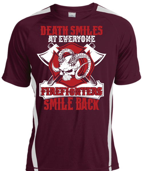 Firefighters Smile Back T Shirt, Being A Firefighter T Shirt, Cool Shirt