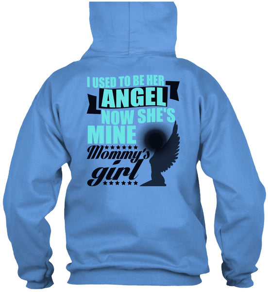 I Used To Be Her Angel T Shirt, I Love Mom T Shirt