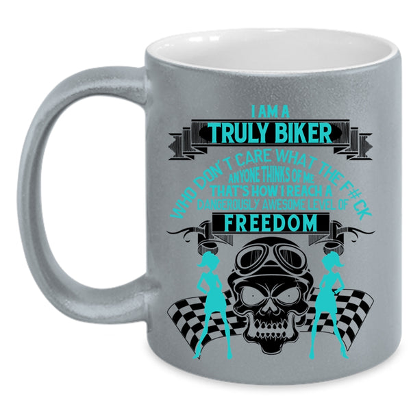 Cool Gift For Truky Biker Coffee Mug, I Am A Truky Biker Accent Mug