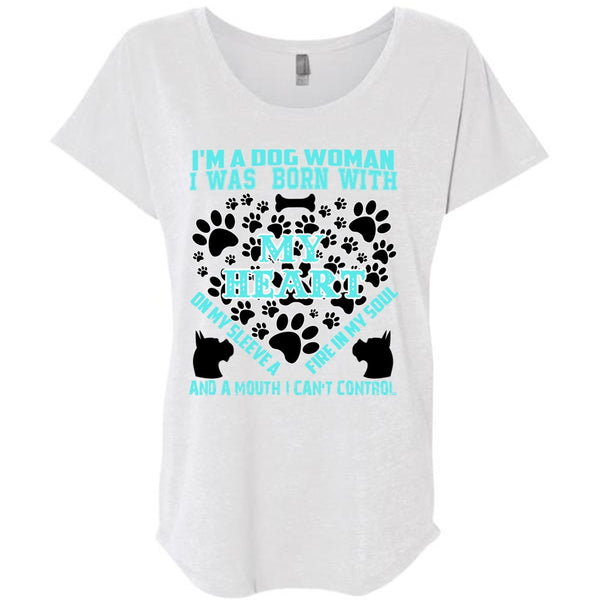 I'm A Dog Woman T Shirt, I Love My Dog T Shirt, Awesome T-Shirts