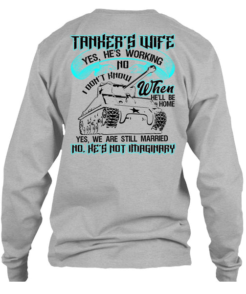 Tanker's Wife T Shirt, I Love Wife T Shirt