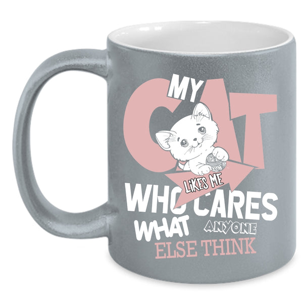 My Cat Like Me Coffee Mug, Lovely Cats Coffee Cup