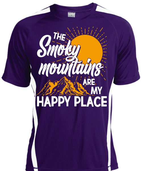 The Smoky Mountains Are My Happy Place T Shirt, My Favorite T Shirt, Cool Shirt