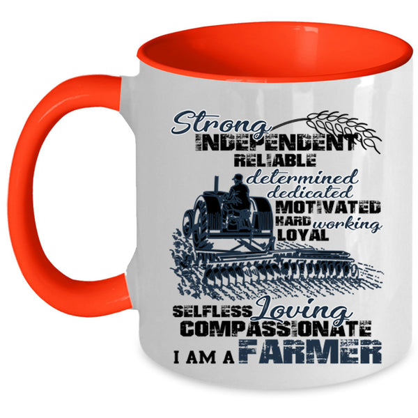 Cute Gift For Farmer Coffee Mug, I Am A Farmer Accent Mug