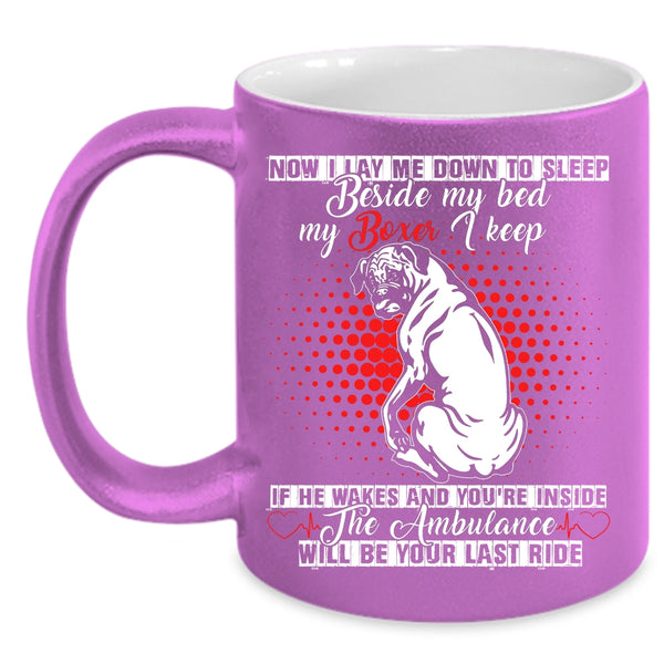 My Boxer Coffee Mug, Funny Gift For Boxer Lover Coffee Cup