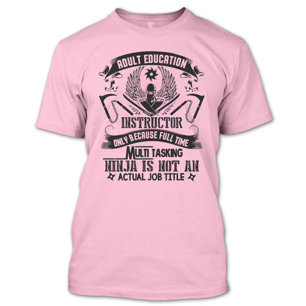 Adult Education Instructor T Shirt, Coolest Adult Education Instructor T Shirt