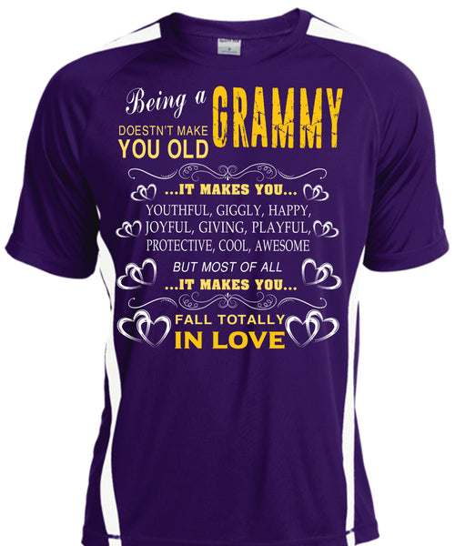 Being A Grammy T Shirt, It Makes You Youthful T Shirt, Cool Shirt
