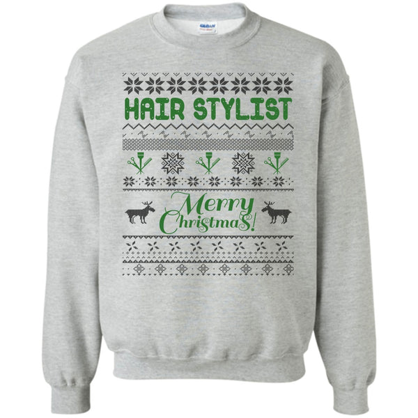 Gift For Merry Christmas T Shirt, Hair Stylist Merry Christmas Sweatshirt