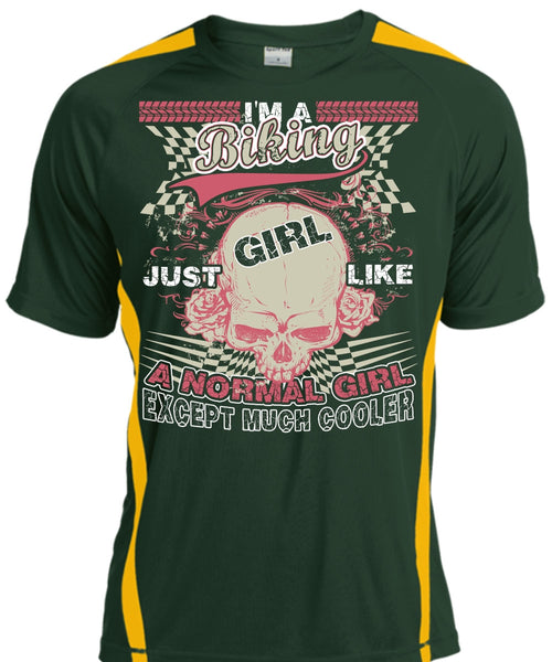 I'm A Biking T Shirt, Just Girl Like A Normal Girl T Shirt, Cool Shirt