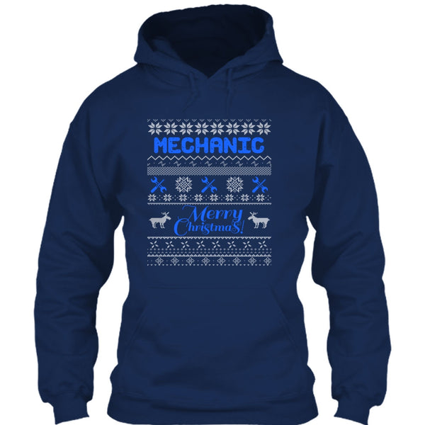 Mechanic Merry Christmas T Shirt, Coolest Mechanic T Shirt