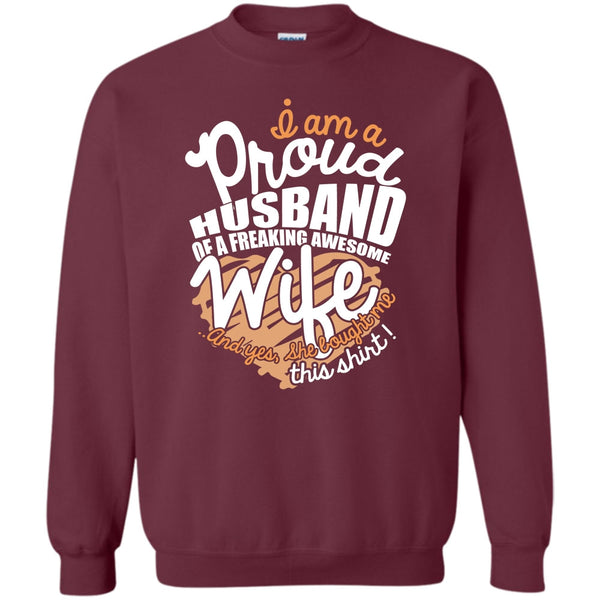 Freaking Awesome Wife T Shirt, Just Married Sweatshirt
