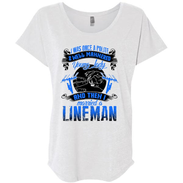 I Married A Lineman T Shirt, I Love Lineman T Shirt, Awesome T-Shirts