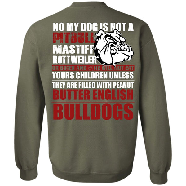 English Bulldogs T Shirt, I Love Pit Bull Sweatshirt