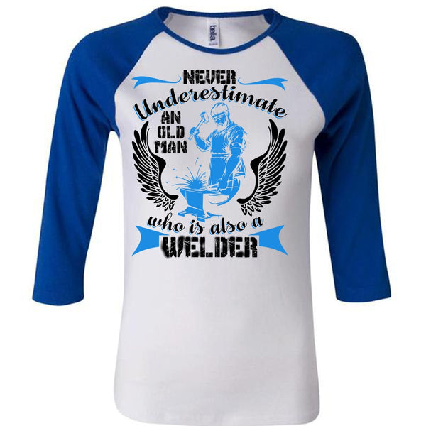 Old Man Who Is Also A Welder T Shirt, I Love Welding T Shirt, Awesome T-Shirts