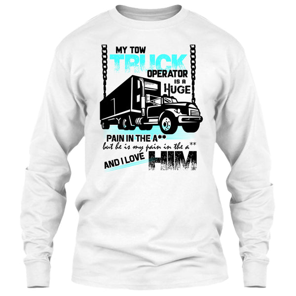 My Tow Truck Operator T Shirt, I Love My Tow Truck Operator T Shirt