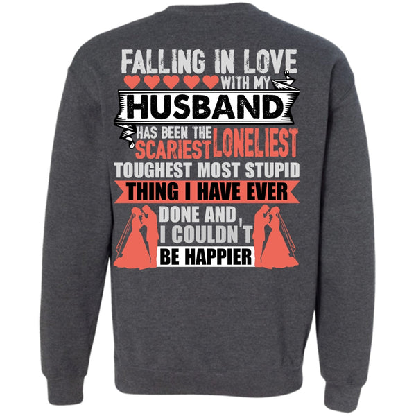 I Couldn't Be Happier T Shirt, I Love Husband Sweatshirt