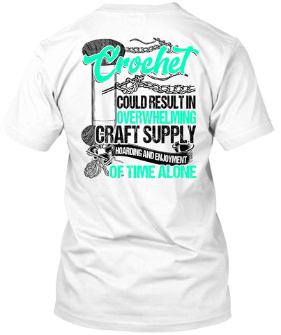 A black t-shirt with the shopify logo