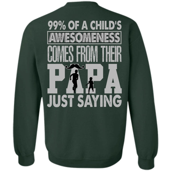 Child's Awesomeness T Shirt, I Love Dad Sweatshirt