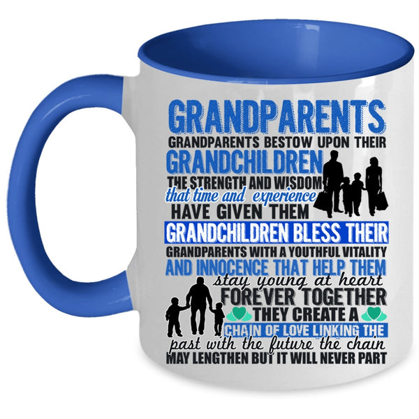 Lovely Grandchildren Coffee Mug, Grandparents Accent Mug