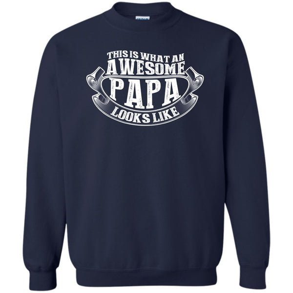 Gift For Papa T Shirt, Coolest Papa Ever Sweatshirt