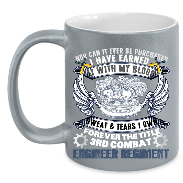 3rd Combat Engineer Regiment Coffee Mug, Awesome Engineers Coffee Cup
