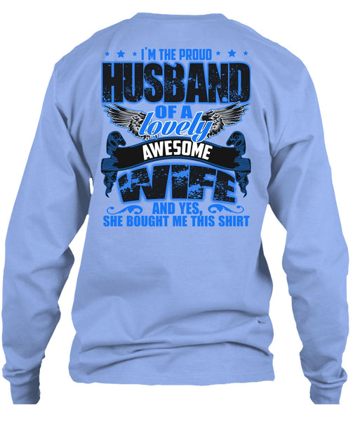 I'm The Proud Husband T Shirt, I Love Husband T Shirt