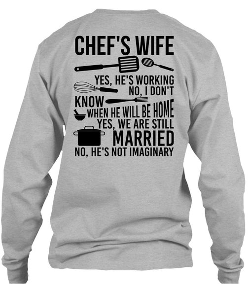 Chef's Wife T Shirt, I Love Wife T Shirt