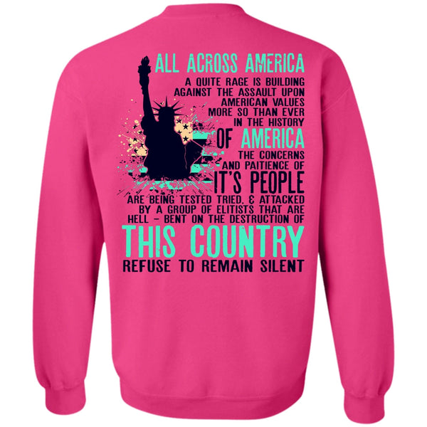 I Love Veteran T Shirt, All Across America Sweatshirt