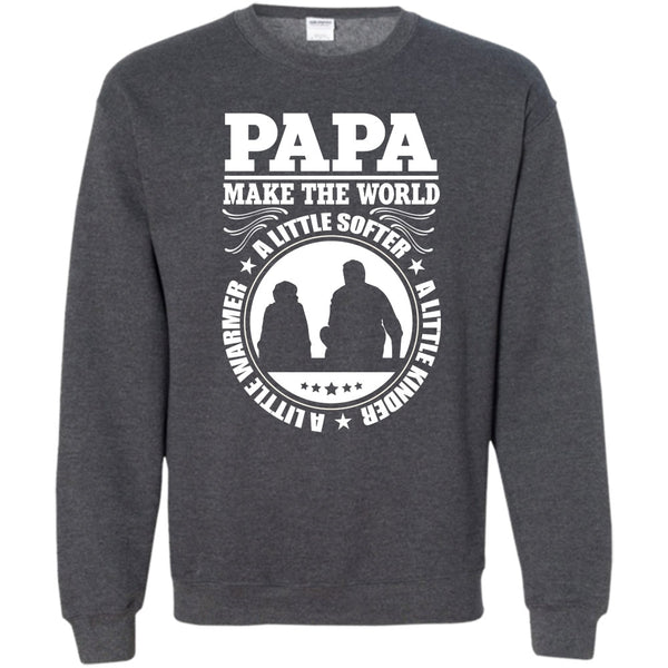 Coolest Papa T Shirt, Awesome Papa Sweatshirt