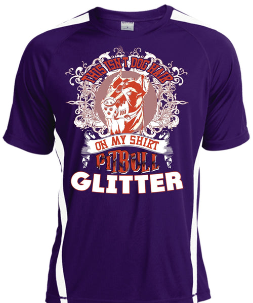 This Isn't Dog Hair T Shirt, Pit Bull Glitter T Shirt, Cool Shirt