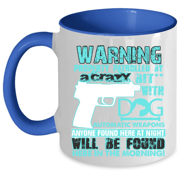 Cool Gift For Dog Owner Coffee Mug, Crazy Dog Accent Mug